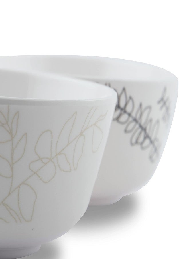 Superware | Pure Melamine | Bowl Set - Breeze 4” (6 nos.) | Stain Free, Glazed Finish - Image 4