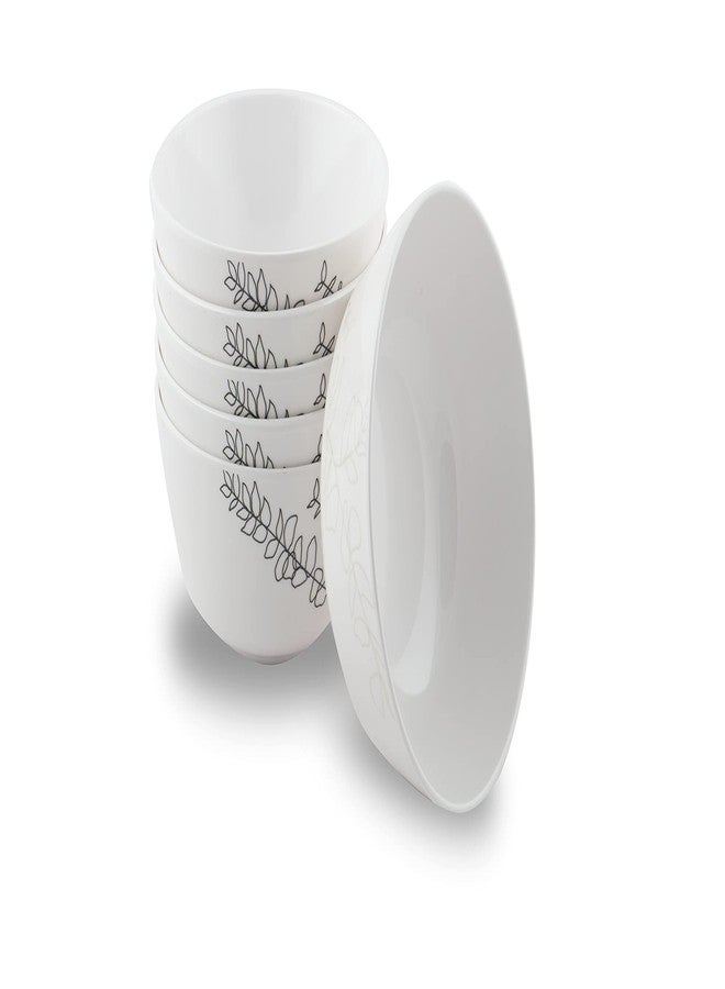 Superware | Pure Melamine | Bowl Set - Breeze 4” (6 nos.) | Stain Free, Glazed Finish - Image 2