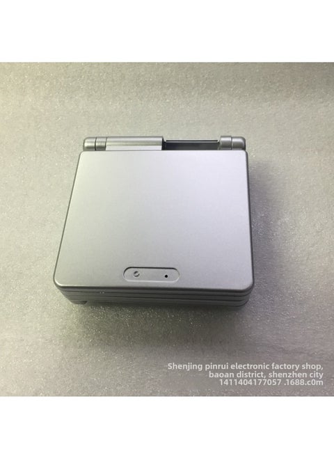 GBA SP Case Shell GBASP مجموعة كاملة حافظة Gameboy Gbasp Brand Case 8 ألوان اختيارية - لون المنتج: فضي رمادي