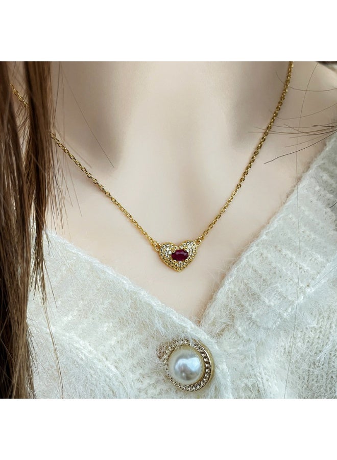 Mark Fairwhale Fashionable Retro Light Luxury Personalized Necklace 