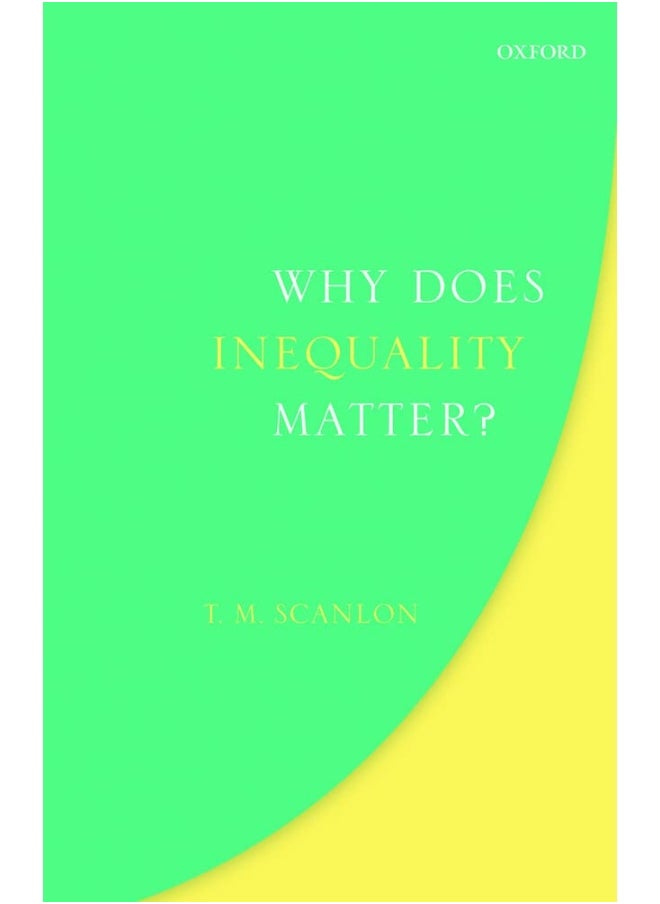 Why Does Inequality Matter? 