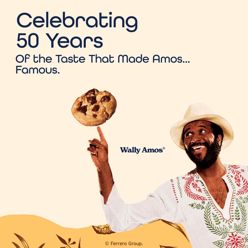 Famous Amos كوكيز الشوكولاتة الكلاسيكية من فاموس أموس، 1 أونصة كيس (عبوة من 12) - Image 5