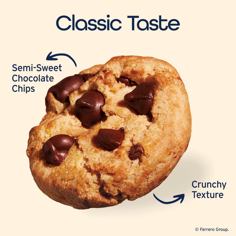Famous Amos كوكيز الشوكولاتة الكلاسيكية من فاموس أموس، 1 أونصة كيس (عبوة من 12) - Image 2