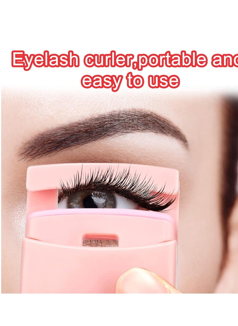SYOSI 4 in 1 Eyelash Applicator Tool Kit, False Lash Clip Portable Curlers Separator Mascara Comb Buddy Set for Women Girls  - Image 4