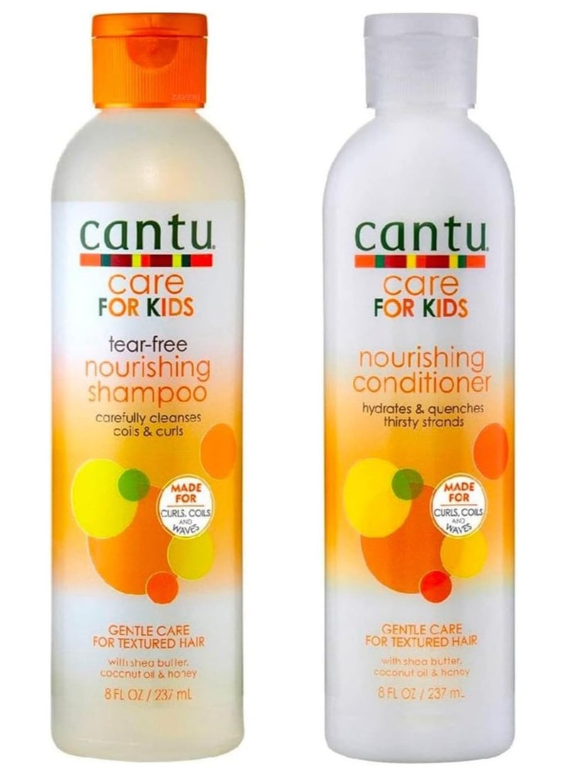 Cantu Tear Free Nourishing Shampoo And Conditioner Set - Image 1