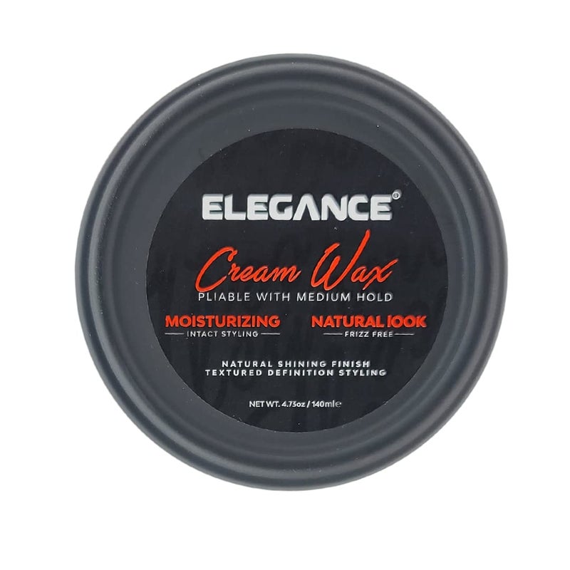 E Elegance Elegance Hair Cream Wax Moisturizing Natural Look Extra Nourishment Enhanced Volume and Texture Hair Cream Wax for Men and Women 473 Oz