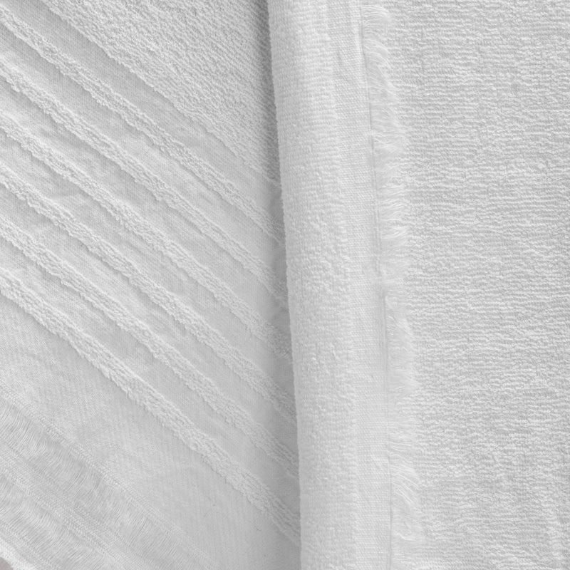 Modefa Islamic Men's Ihram Set for Hajj Umrah - 1 Set of 2 Pieces - Ehram Ahram Seamless Viscose Made from Bamboo + Cotton Towels 110 x 220cm (Ihram Only) - Image 3