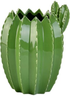 succulent plant pot Small plant pots indoor Mini Cactus shape Ceramic Plant Pots Small Succulent Planter Flower Pot Home Garden Decoration Green