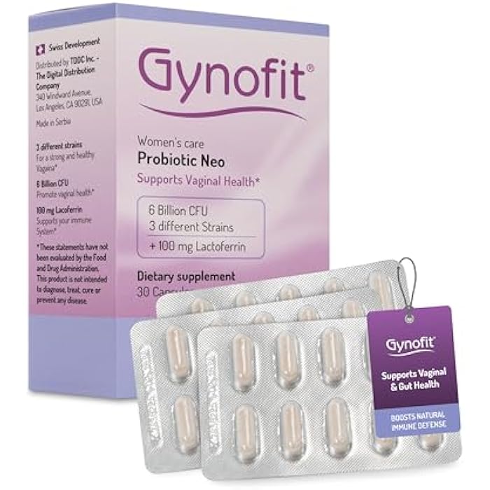 Gynofit Probiotic Neo - 30 Veggie Capsules - Image 1