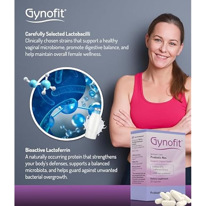 Gynofit Probiotic Neo - 30 Veggie Capsules - Image 3
