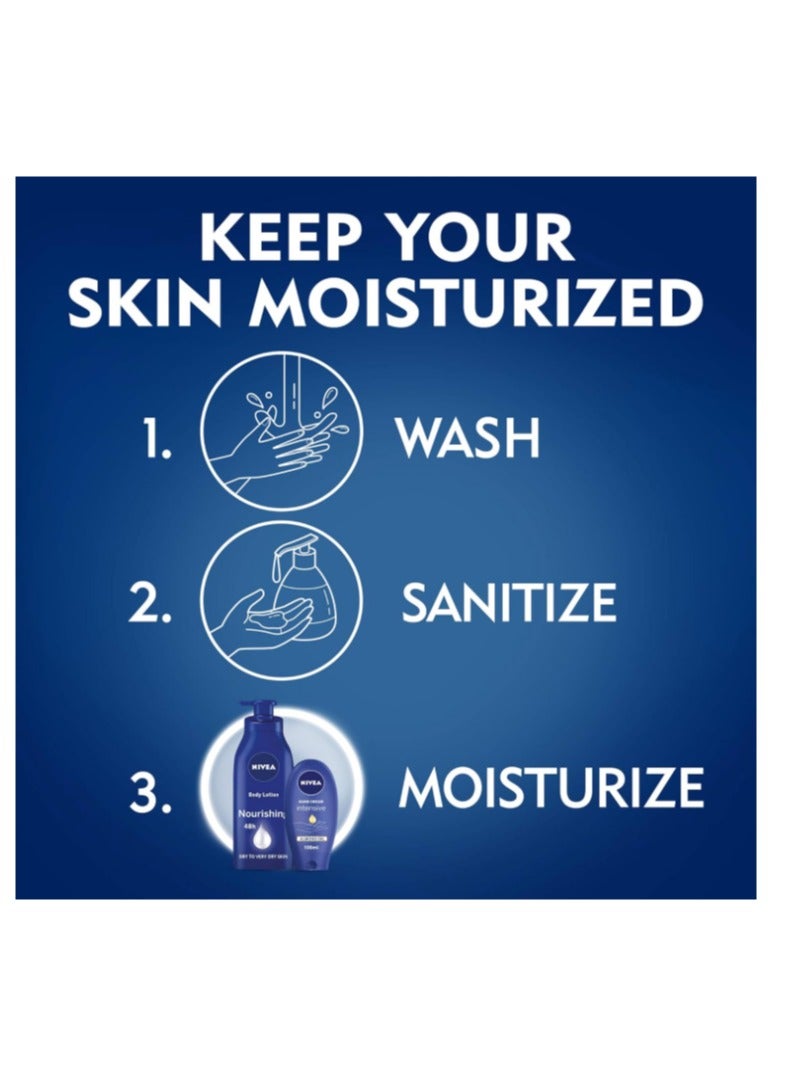 NIVEA Body Lotion Normal & Dry Skin, Express Hydration Sea Minerals, 2x250ml - Image 5