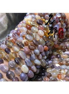 Mingdu Crystal Agate Loose Beads DIY Jewelry Chain Persian Gulf Onyx