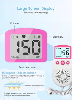 Edots Ultrasound Doppler Fetal Heart Rate Monitor – Digital Display | Soundproof | High Sensitivity | Independent Probe  - Image 5