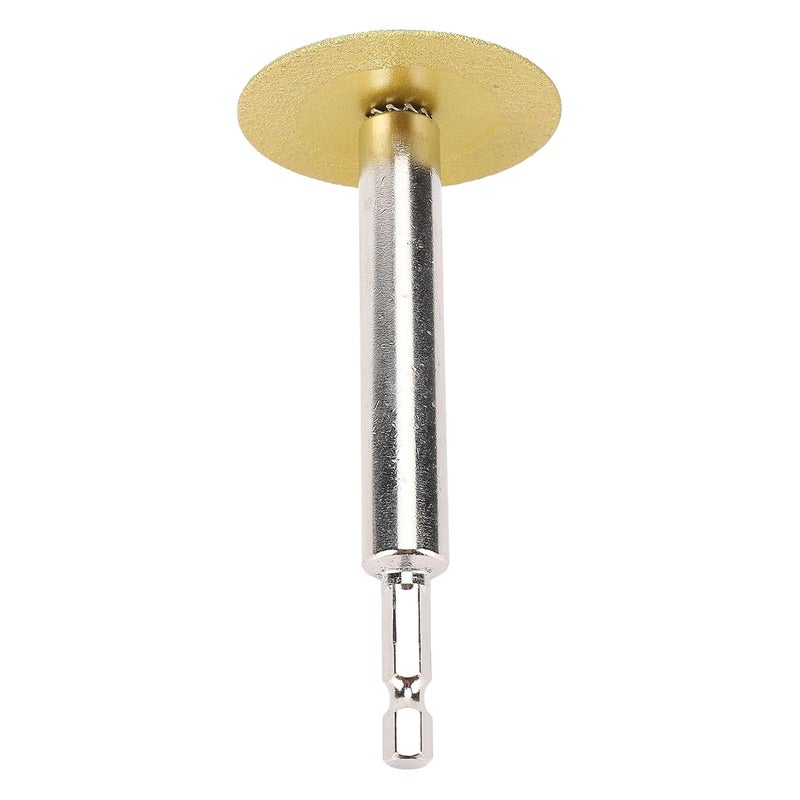 9 Piece Diamond Cutting Wheel Set 1 4 Hex Shank Rotary Tool Disc For PVC Pipe 6cm Ultra Thin Carbon Steel Blade - Image 2