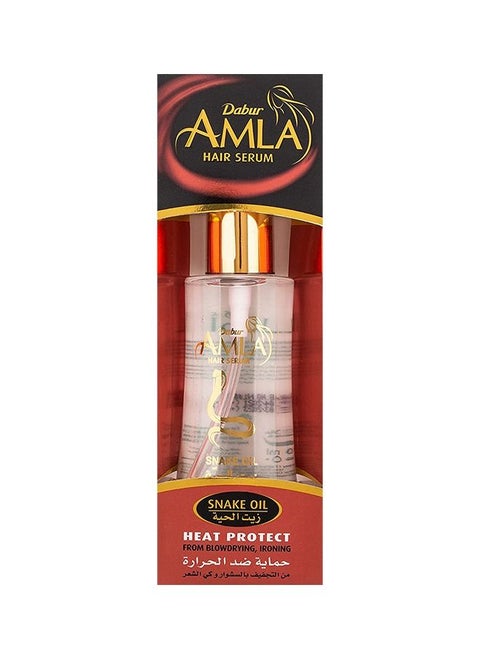 Dabur Amla Snake Oil Frizz Control Serum | Amla Vita System | Repairs & Protects From Heat | For Dry & Frizzy Hair - 50ml