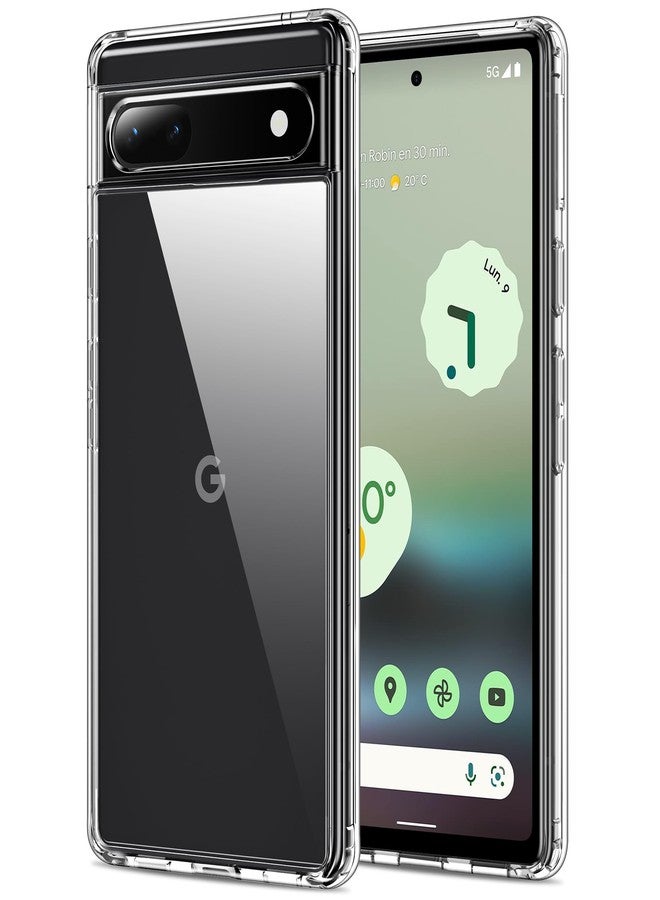 HOOMIL for Google Pixel 6A Case, Non-Yellowing, Drop Protection, Anti-Scratch, Transparent Hard Back Phone Cover - Crystal Clear - Image 1