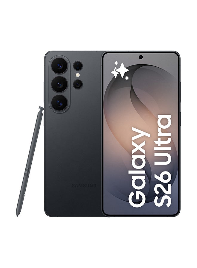 سامسونج Galaxy S26 Ultra Dual SIM Black 12GB RAM 256GB 5G - Middle East Version - Image 1