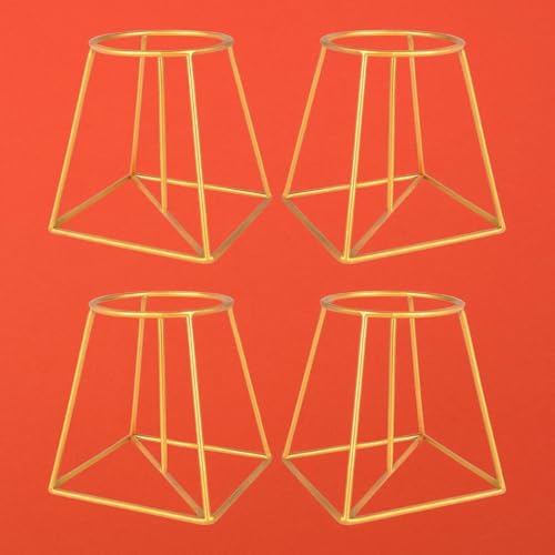 FUNTEREST Banana Plant Stand for Pooja & Mandir Decor, Rust-Resistant Durable Metal Stand for Banana Stems, Leaf Holder for Temple, Home Festival Diwali Navratri Decoration Use (Gold - 4 Pcs) - Image 2