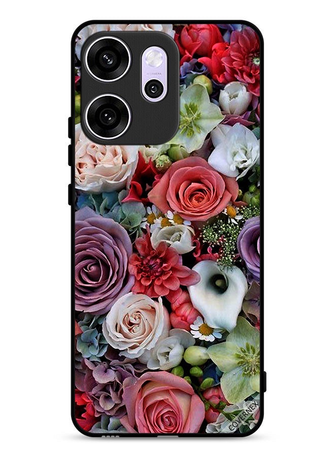 Covernex Oppo Reno14 F Protective Case Cover Roses - Image 1