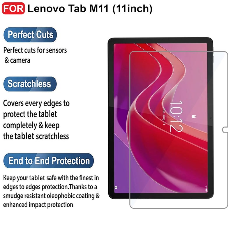 Cedo Lenovo tab M11 (11 inch) Tempered Glass | Screen Protector Clear Tempered Glass for Lenovo tab M11 (11 inch) - Image 2