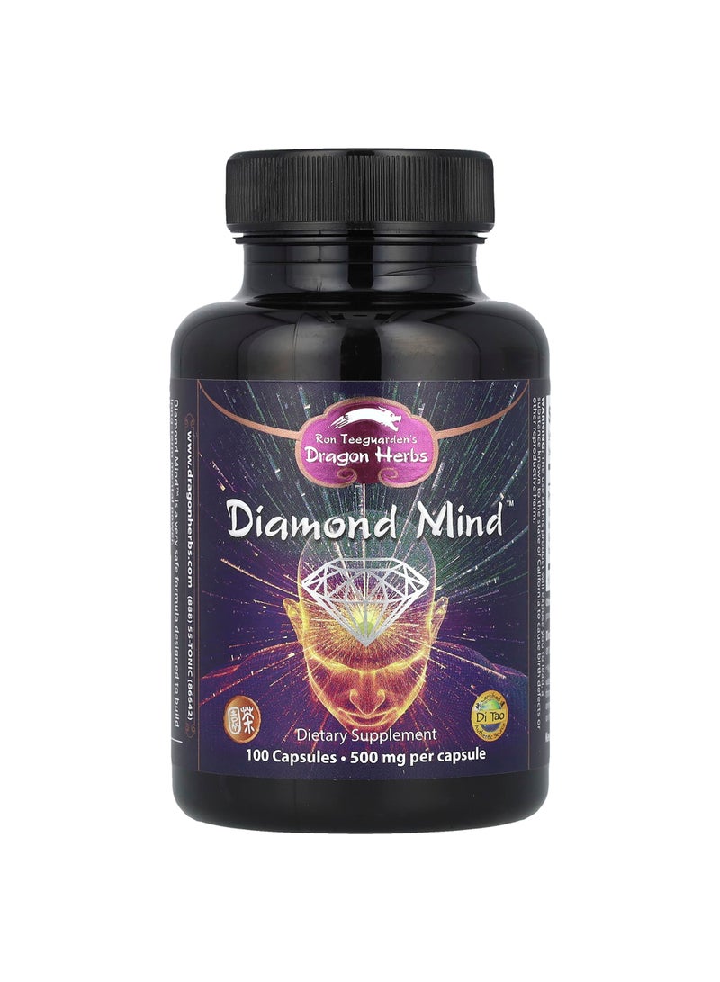 Diamond Mind™, 500 mg, 100 Capsules