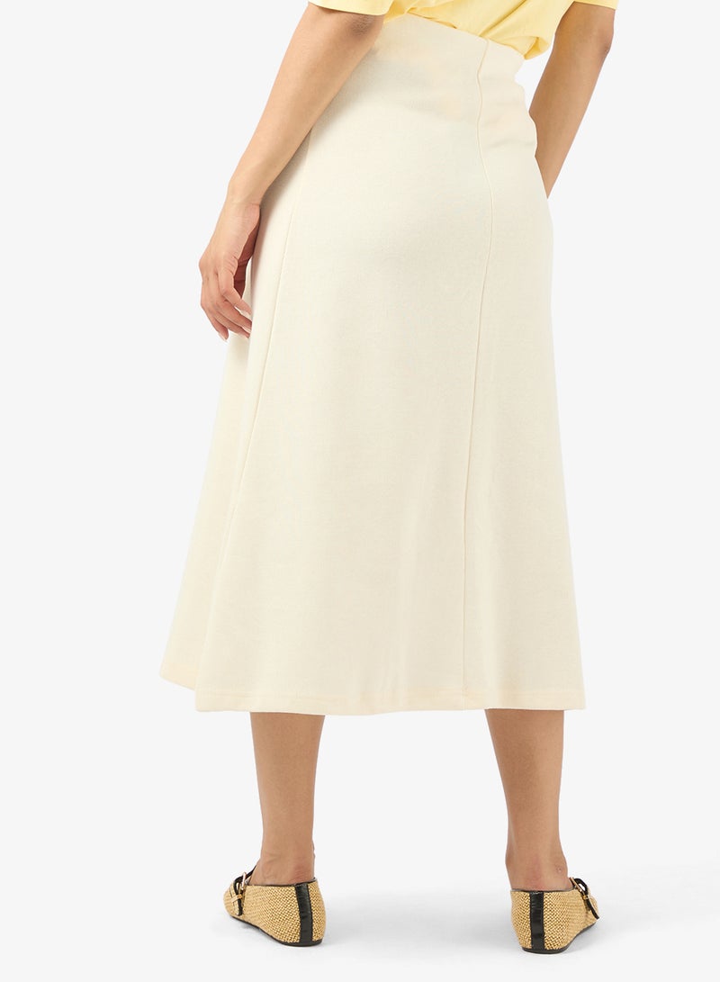 جينجر تنورة ساتان بخط - Image 3