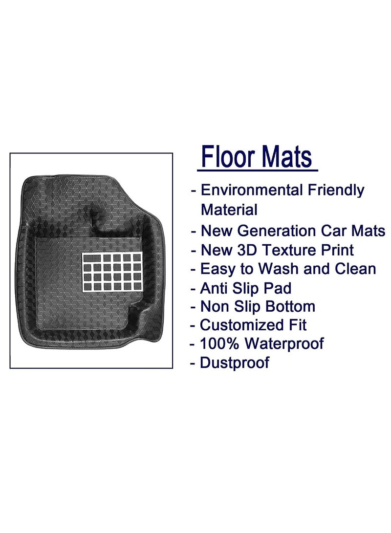 سجاد أرضية 4D/5D لسيارة هيونداي i20 الجديدة (2020 وما بعده) - متين وسهل التنظيف وعملي - Image 4