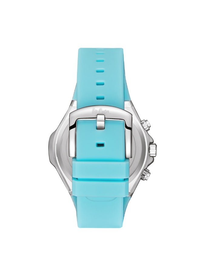 Lee Cooper Men's Silicone Multi Function Watch LC08003.099 - 46 mm - Image 5