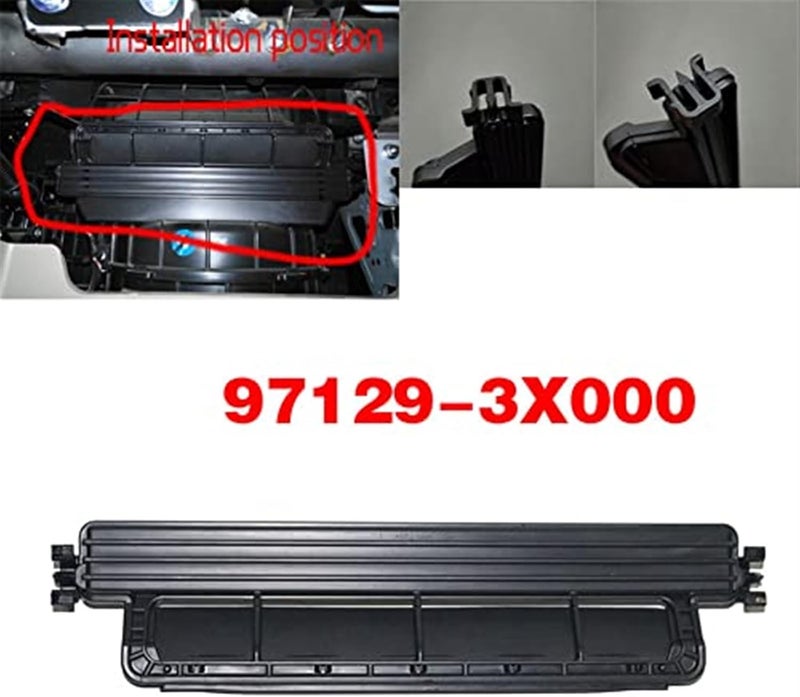 Wivplex In-Cabin Air Filter Cover for Kia Forte 2014-2018 - Image 4