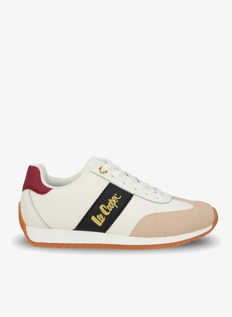 لي كوبر Women Panelled Lace-Up Ankle Sneakers