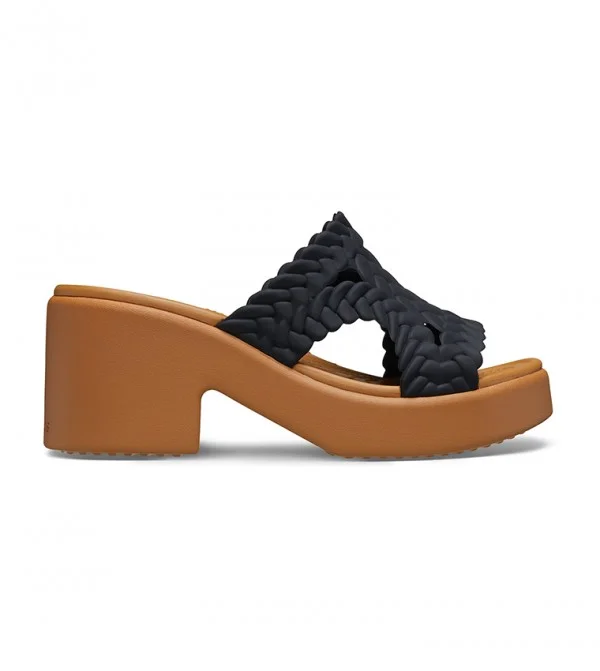 crocs Brooklyn Woven Slide Heel