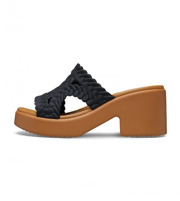 crocs Brooklyn Woven Slide Heel