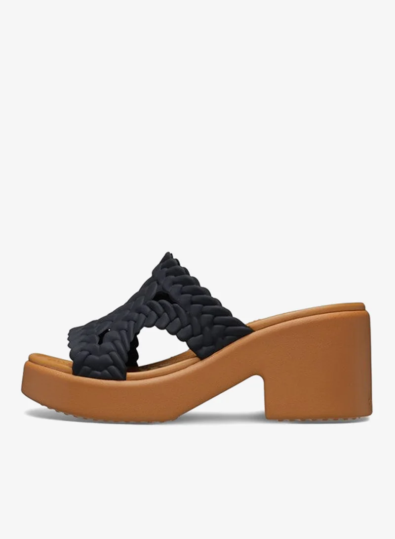 كروكس صندل بكعب منسوج بروكلين