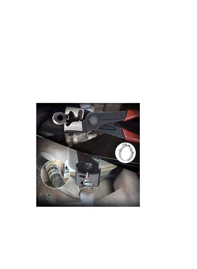 ABBASALI 9pcs Wire Long Reach Hose Clamp Pliers Set Fuel Oil Water Hose Auto Tools - Image 4