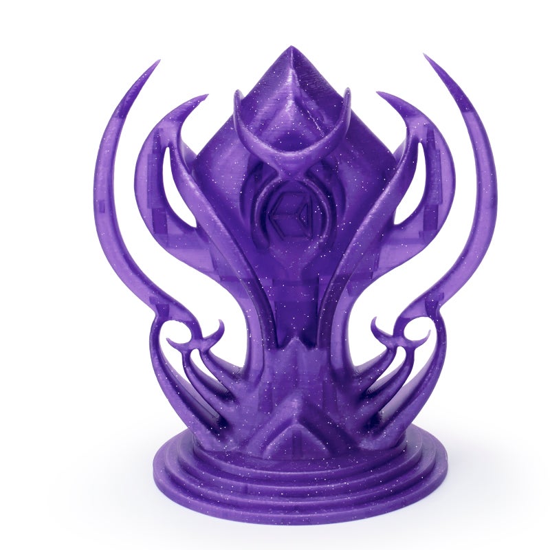 ZIRO PURPLE Glitter Twinkling PLA Filament 1.75mm 1kg/2.2lb Spool, - Image 4