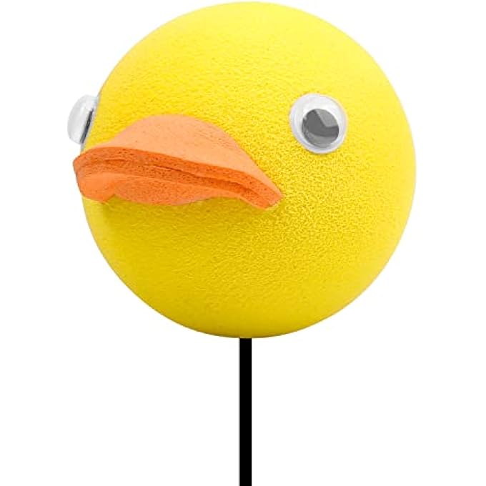 rayihni Happy Bee Car Antenna Topper - Antenna Ball (Duck) - Image 1