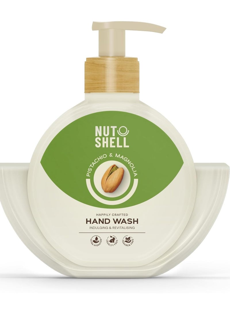 Nutshell Hand Wash Pistachio & Magnolia -375 Ml