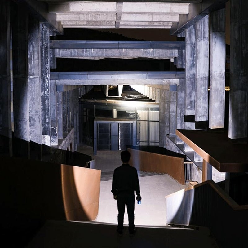 Rechargeable Super Bright LED Spotlight with Tripod 4 Modes Waterproof Portable Flashlight - Image 5