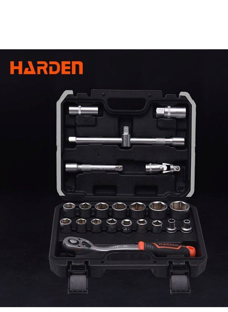 Harden impact wrench set  1/2inch 23 pcs 6:32 mm