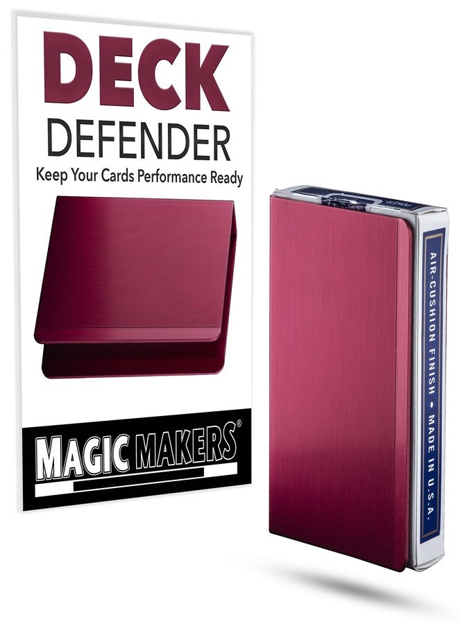Magic Makers Deck Defender Card Case - Ruby Red - Image 1