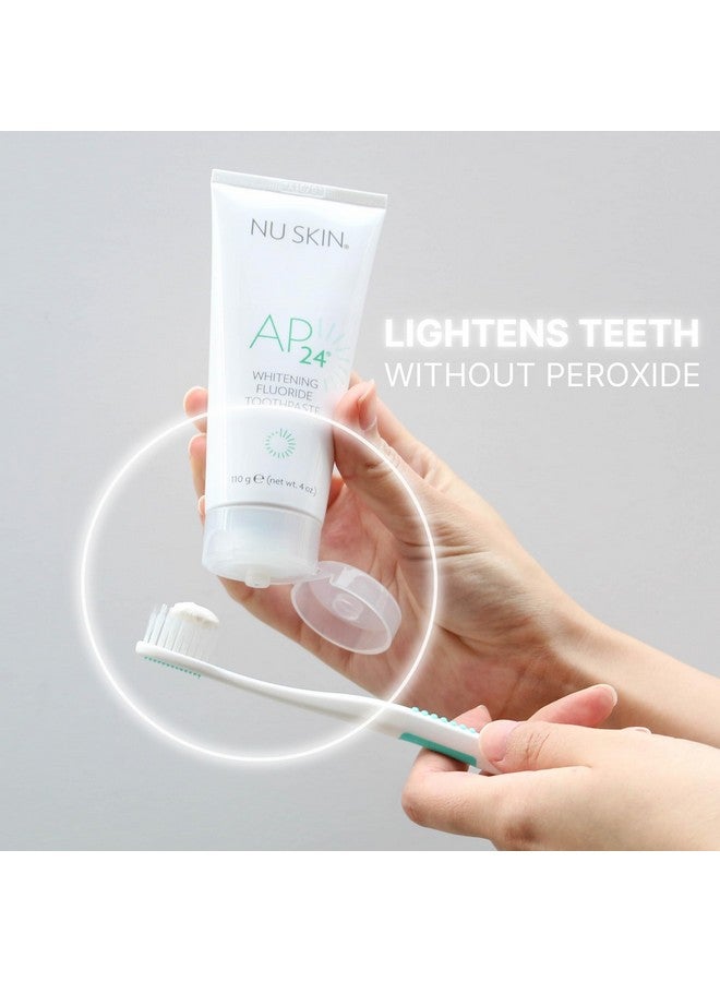 Nu Skin AP 24 Whitening Fluoride Toothpaste | 4oz | Brightens and Whitens Teeth | Helps Prevent Dental Cavities | Gentle Vanilla Mint Formula (1 Pack, Flouride) - Image 3