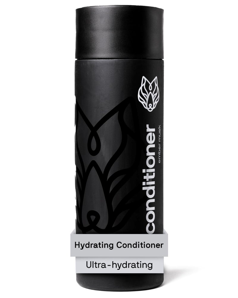 Black Wolf Everyday Conditioner 12 Fl Oz SalonGrade Hair Conditioner for Men Smooths Detangles Locks in Moisture Hydrated Moisturized Hair For All Hair Types