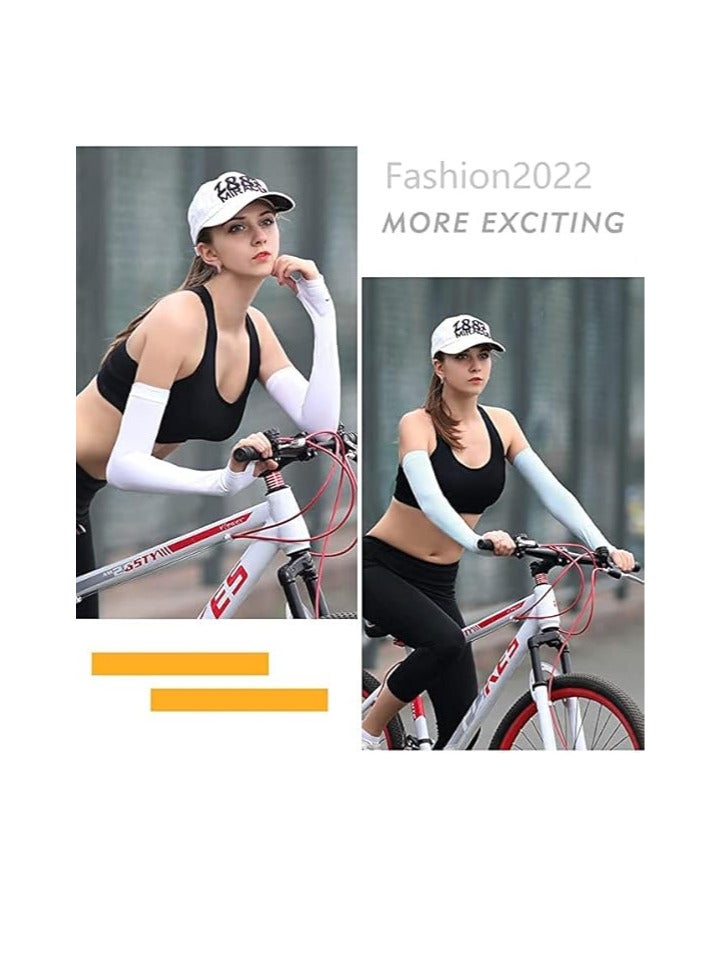 ECVV Sun Protection Sleeve For Cycling And Driving, Uv Protection Sleeve, Cool Arm Sleeve For Men&Women - Image 4