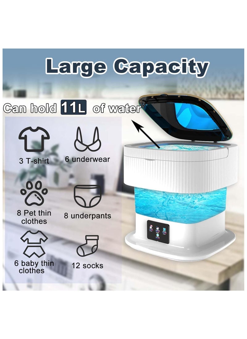 Mini Washing Machine for Baby Underwear and Socks Compact and Efficient Design for Delicate Fabrics