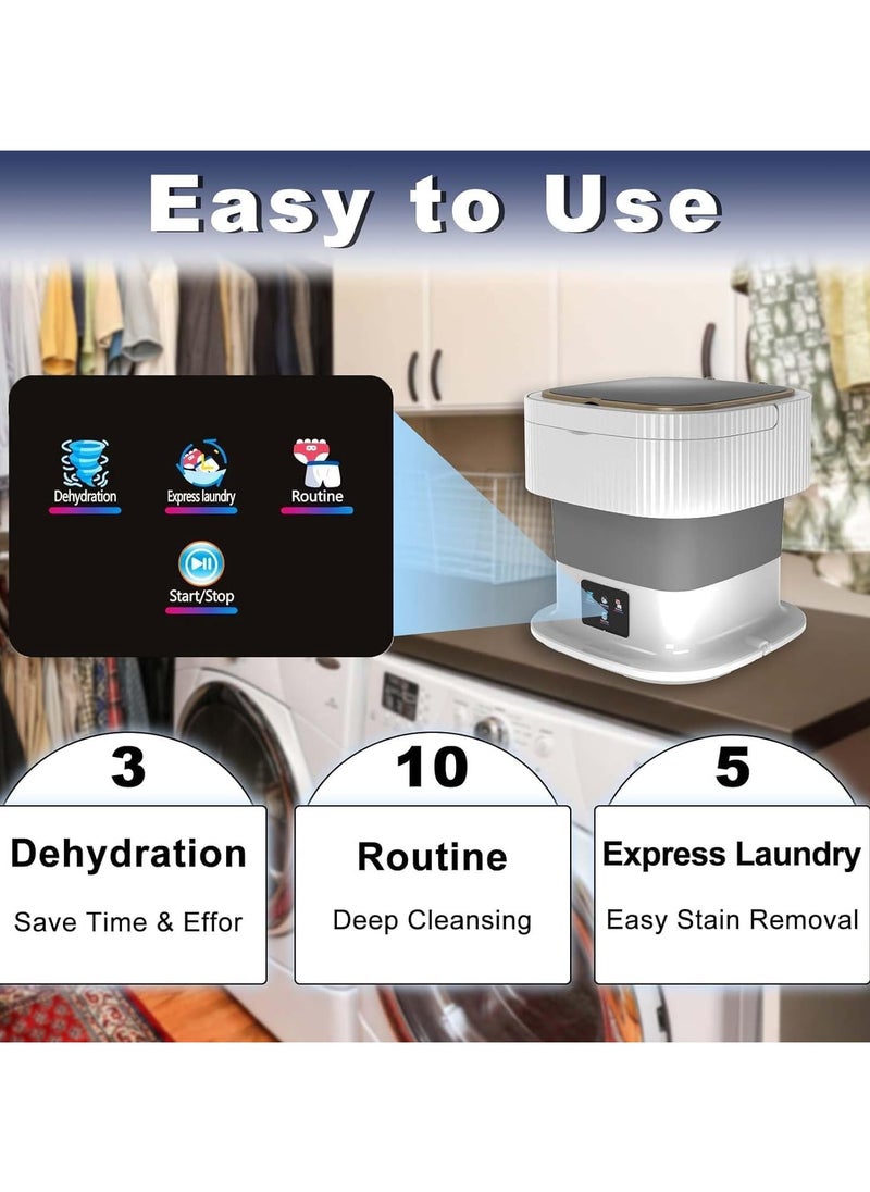 Mini Washing Machine for Baby Underwear and Socks Compact and Efficient Design for Delicate Fabrics