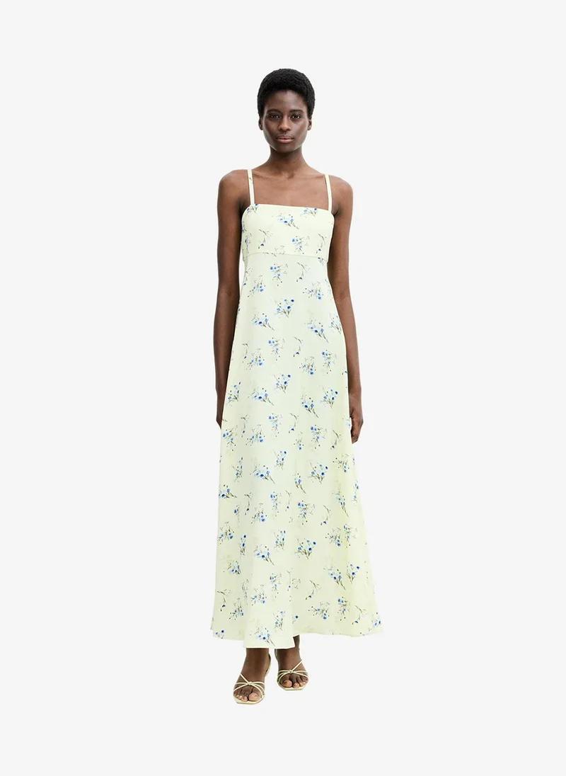 Women's Cucumber Crush Ennis Satin Harper Maxi Dress