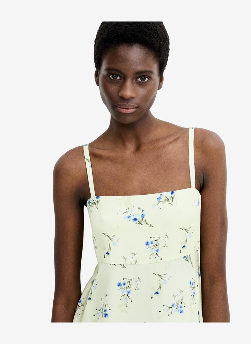 French Connection Women's Cucumber Crush Ennis Satin Harper Maxi Dress - Image 2