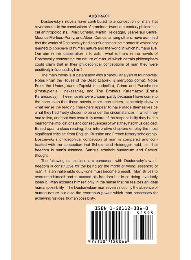 Parlux Dostoevsky's Conception of Man: Its Impact on Philosophical Anthropology - Image 2