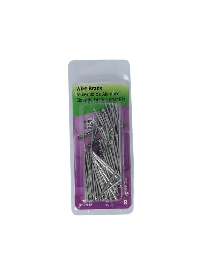 Hillman 16-Piece Bright Finish Brad Steel Masonry Nails Silver 1-1/4inch 122513 - Image 1