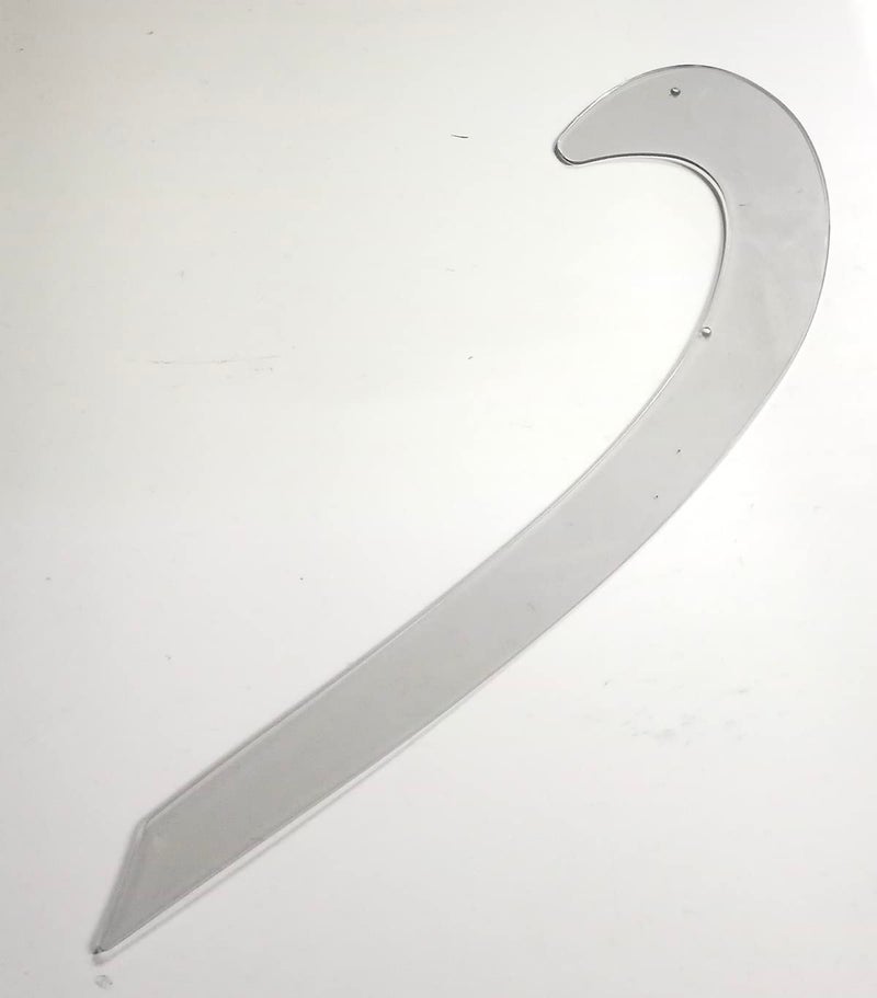 Generic French Curve 6 Shape with Marking Tailoring Scale 13 inch  - Image 3